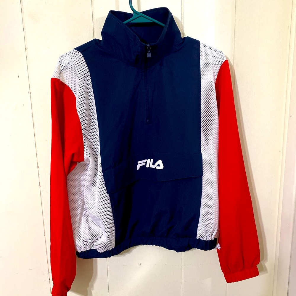 Fila Front Pocket windbreaker jacket